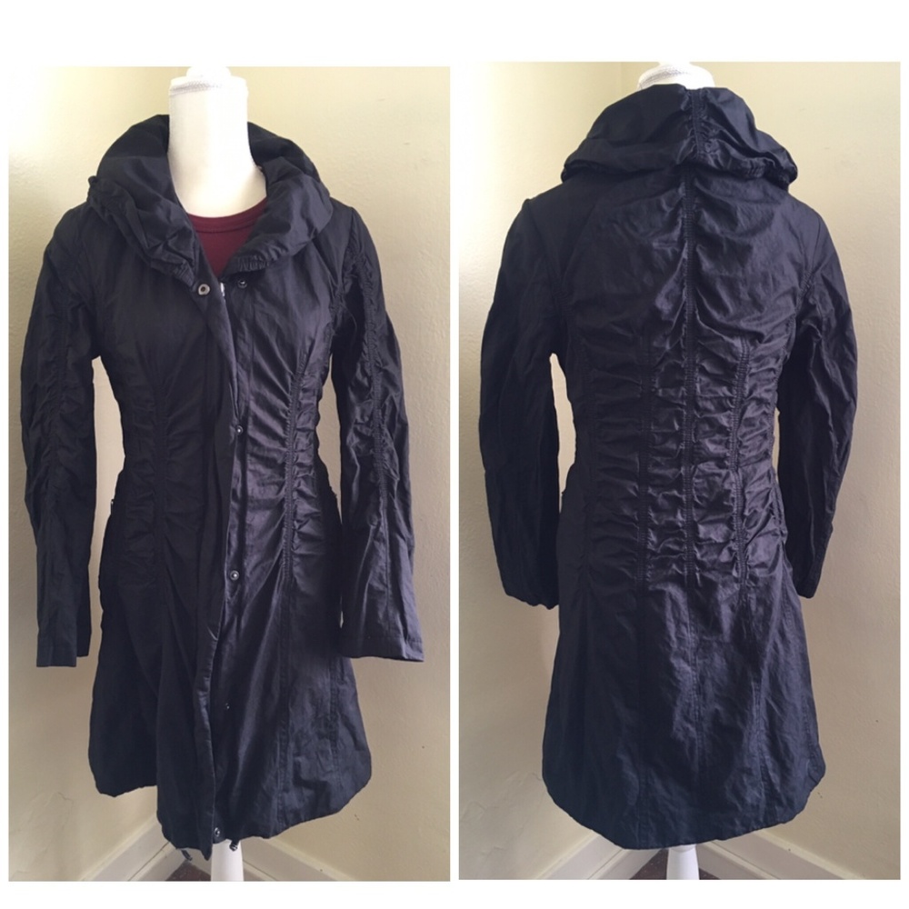 Dana Bachman black coat